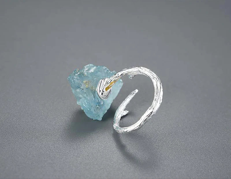 New Begginings Aquamarine Ring