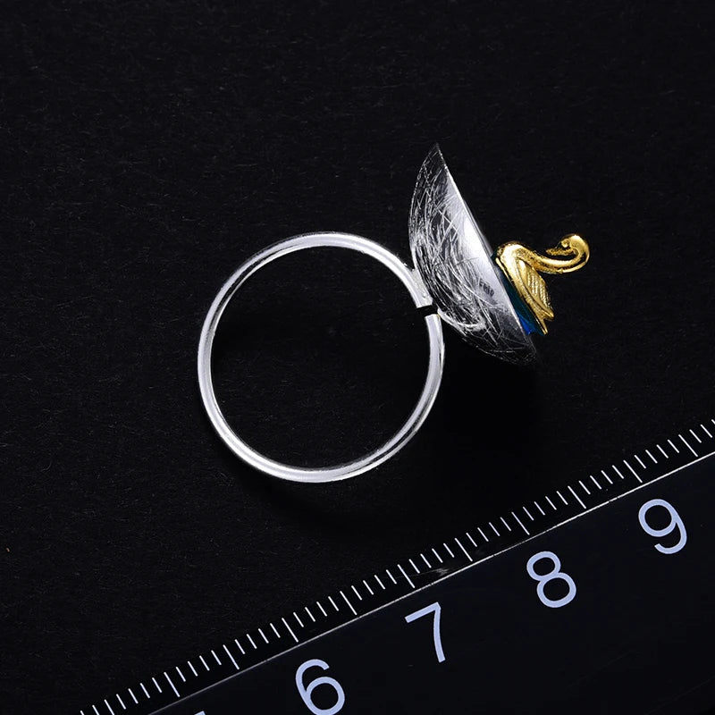 Swan in the Sea Ring