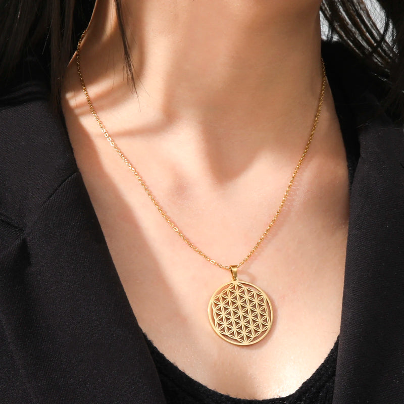 Flower Of Life Chakra Necklace