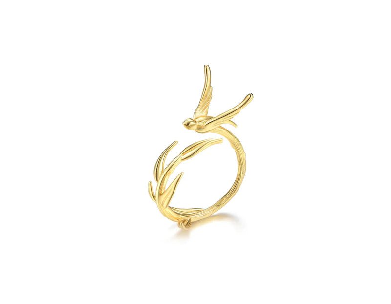 Positivity - Swallow Willow  Ring