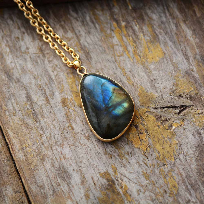 Labradorite Intention Setting Necklace