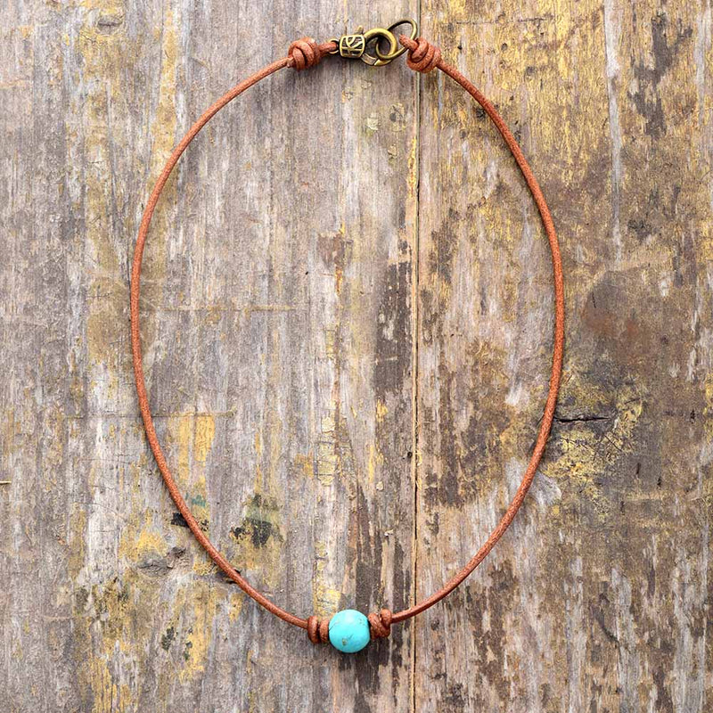 Deep Connections -  Gemstone Choker