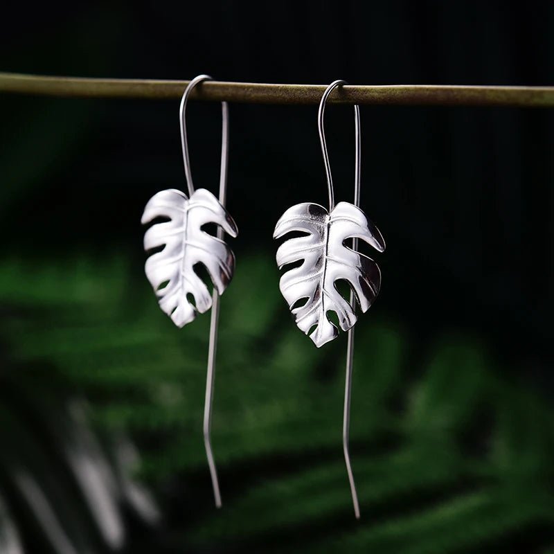 Monstera Leaves Earring