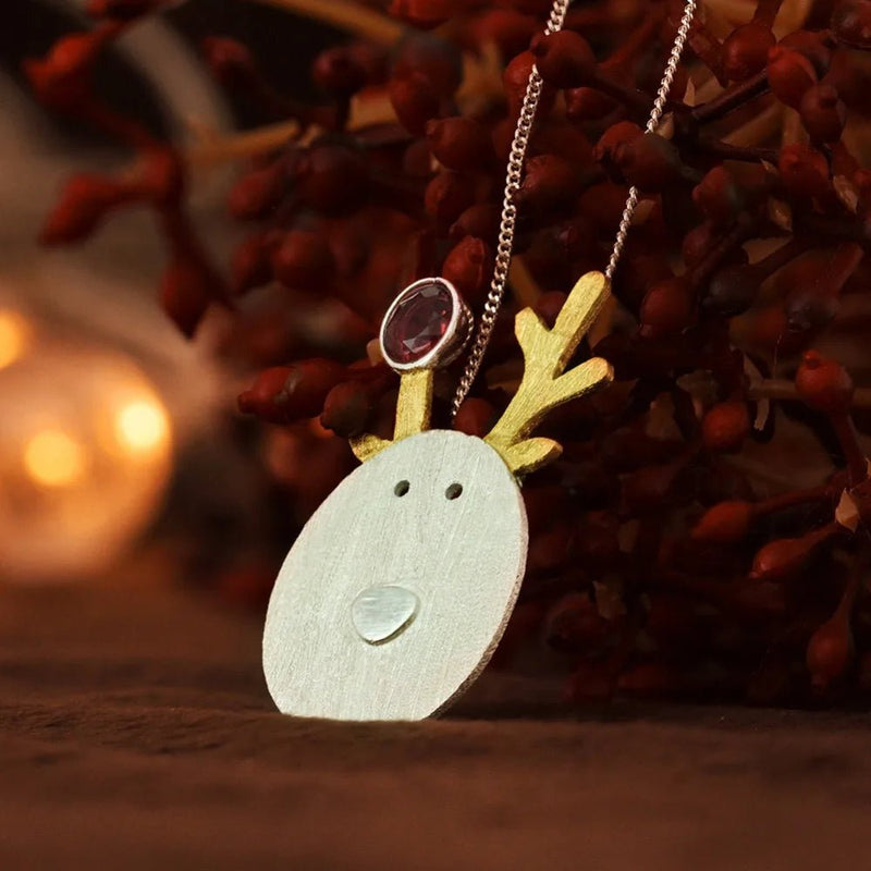 Christmas Reindeer Pendant