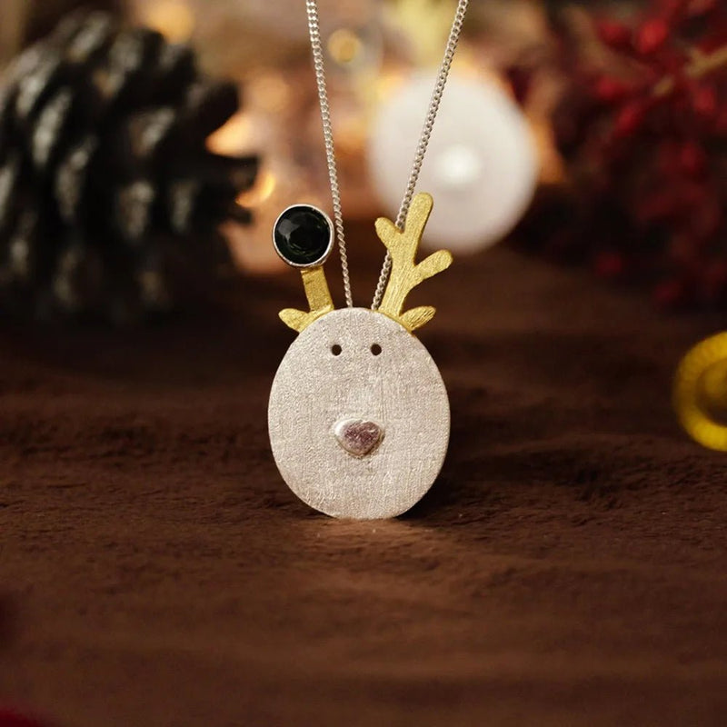 Christmas Reindeer Pendant