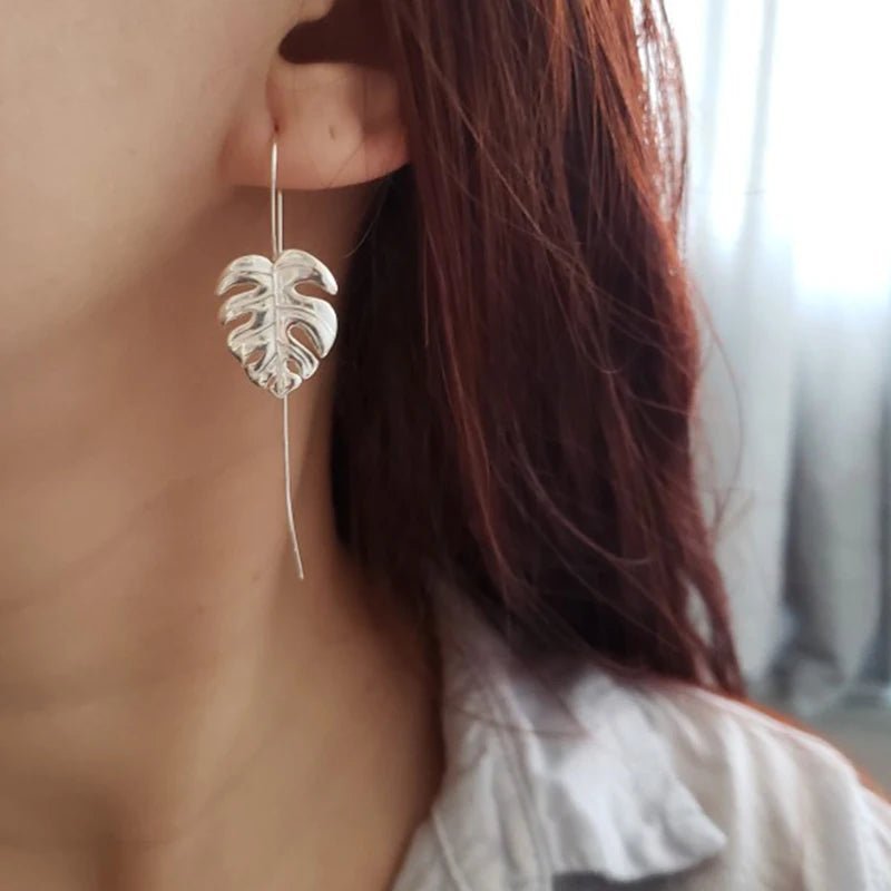 Monstera Leaves Earring