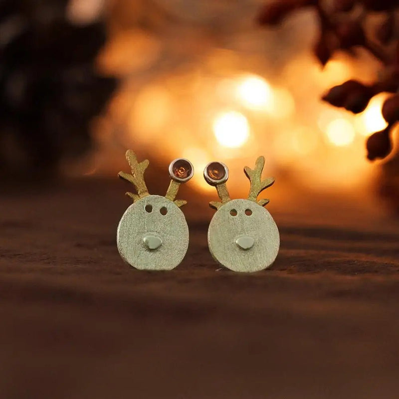 Christmas Reindeer Earrings