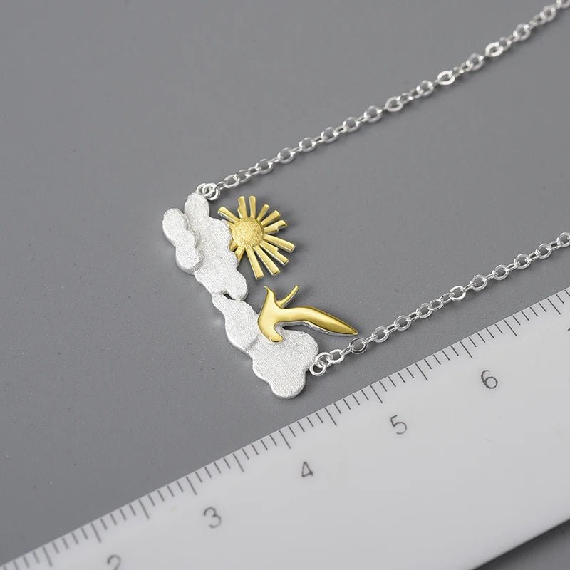 The Very Sunrise Moment Pendant Necklace