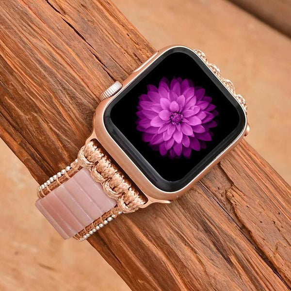 Inner-Self Connection. Pink Opal Strap for Apple Watch