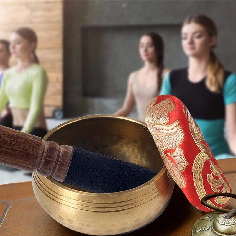 Florence Hand Hammered Tibetan Singing Bowl Set