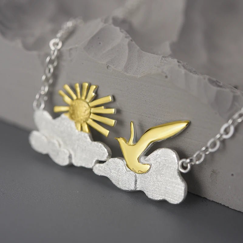 The Very Sunrise Moment Pendant Necklace