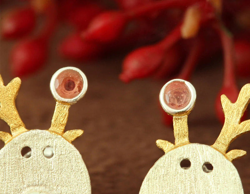 Christmas Reindeer Earrings