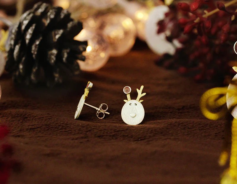 Christmas Reindeer Earrings